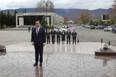 İsmayıllıda “Hüququ dövlət quruculuğunda Heydər Əliyev  irsinin öyrənilməsi” mövzusunda tədbir keçirilib.