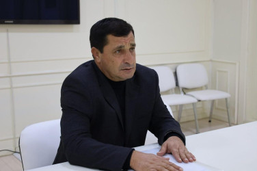 İsmayıllı RİH-də növbəti vətəndaş qəbulu keçirilib