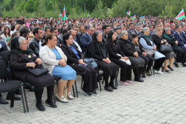 İsmayıllıda Ulu Öndər Heydər Əliyevin anadan olmasının 100 illiyinə həsr olunmuş konsert proqramı təşkil edilib