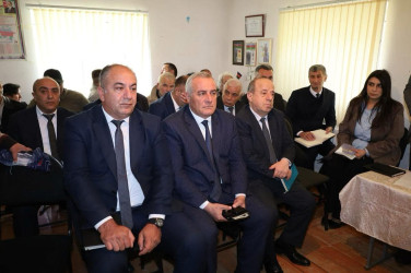 Vətəndaşlarla növbəti səyyar qəbul  rayonun Namazgah kəndində keçirilib