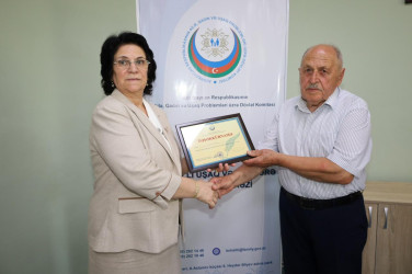 22 İyul - Milli Mətbuat Günü münasibətilə Mərkəzin ekspert qrupunun üzvləri, mətbuat nümayəndələri, blogerlər  və ictimaiyyət nümayəndələri ilə görüş keçirib