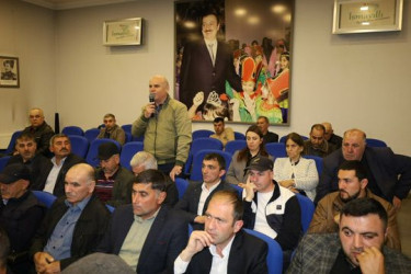 İsmayıllıda sahibkarlığın inkişafına dair görüş təşkil olunub