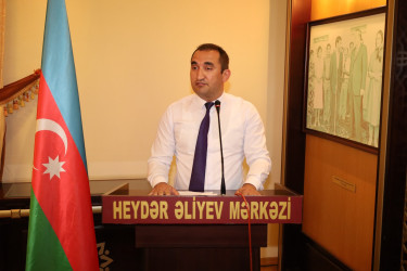 İsmayıllıda 14 İyul – Ümummilli Lider Heydər Əliyevin hakimiyyətə gəlişinin ildönümünə həsr olunmuş " Dövlətçilik yolunda böyük başlanğıc" adlı tədbir keçirilib