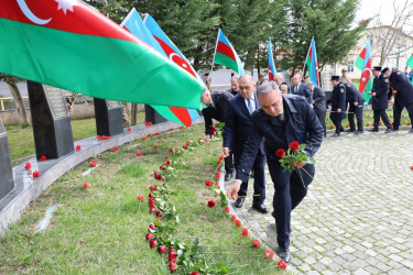 İsmayıllıda 31 Mart – Azərbaycanlıların Soyqırımı qurbanlarının xatirəsi dərin ehtiramla yad edilib
