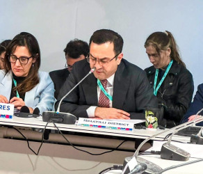 Bakı şəhərində keçirilən WUF13 – “Hər kəs üçün yaşayış yerləri: təhlükəsiz və dayanıqlı şəhərlər və yaşayış məskənləri” mövzusuna həsr olunmuş Ümumdünya Şəhərsalma Forumunda İsmayıllı Rayon İcra Hakimiyyətinin başçısı Nahid Bağırov çıxış edib