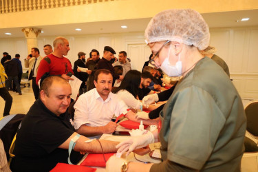 İsmayıllıda keçirilən qanvermə aksiyası humanitar dəyərlərin və həmrəyliyin bariz nümunəsinə çevrildi