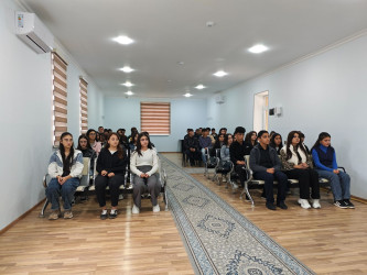 “Möhkəm ailə münasibətlərinin əsası: gender bərabərliyi və qarşılıqlı hörmət” mövzusunda tədbir keçirilib