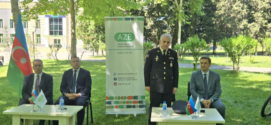 İsmayıllı rayon komandasının üzvlərinə Azərbaycan Respublikası Gənclər və İdman Nazirliyi tərəfindən verilmiş velosipedlərin təqdim olunma mərasimi keçirilib