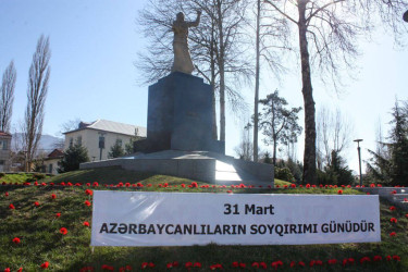 31 Mart- Azərbaycanlıların Soyqırım qurbanlarının xatirəsi anılıb, silsilə tədbirlər keçirilib