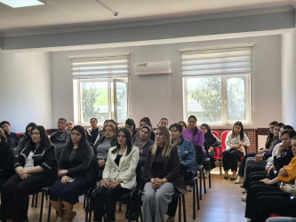 İsmayıllı Dövlət Peşə Təhsil Mərkəzində pedaqoji kollektivlə İdeoloji maarifləndirmə konsepsiyası çərçivəsində görüş keçirilib