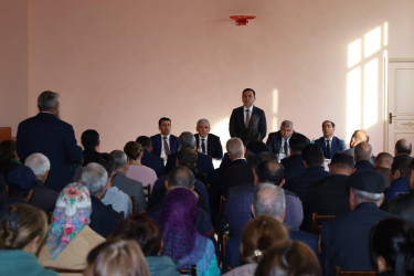 Vətəndaşlarla növbəti səyyar qəbul İvanovka kəndində keçirilib