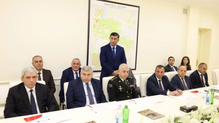 İsmayıllı Rayon İcra Hakimiyyəti başçısı yanında Şuranın növbəti iclası keçirilib