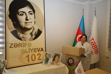 Zərifə xanım Əliyevanın anadan olmasının 102-ci ildönümü Rayon Mərkəzi Xəstəxanası Publik Hüquqi Şəxsində qeyd edilib