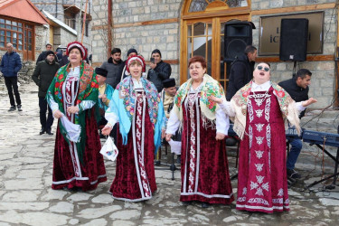 Lahıc qəsəbəsində Yel çərşənbəsi böyük coşquyla qeyd olunub