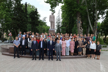 İsmayıllı Rayon Mərkəzi Xəstəxanasında “17 iyun Tibb İşçilərinin Peşə Bayramı Günü” münasibətilə tədbir təşkil olunub