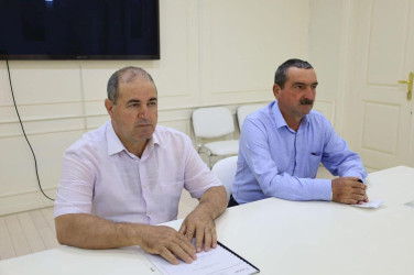 İsmayıllı Rayon İcra Hakimiyyətində vətəndaşların növbəti qəbulu keçirilib