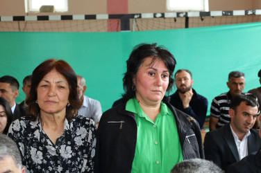 Vətəndaşlarla növbəti səyyar qəbul  rayonun Sərdahar kəndində keçirilib