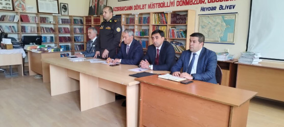 İsmayıllı rayonunun Lahıc qəsəbəsində və Cülyan kəndində "Sel və daşqınların dağıdıcı təsirinin qarşısının alınması istiqamətində qabaqlayıcı tədbirlərin görülməsi və təbii fəlakət zamanı əhalinin davranışı" mövzusunda maarifləndirici tədbir keçirilib