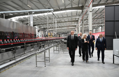 “Azerbaijan Coca-Cola Bottlers” MMC-nin İsmayıllıda yeni istehsal müəssisəsi açılıb