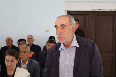 Vətəndaşlarla növbəti səyyar qəbul Qoşakənd kəndində keçirilib