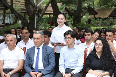 İsmayıllıda “Müasir gənclik: milli dəyərlər, yeni düşüncə və gələcəyə baxış” mövzusunda tədbir keçirilib