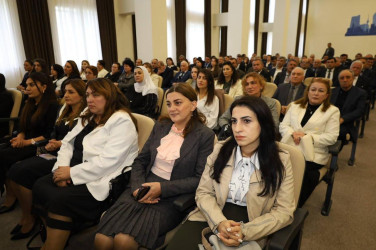 İsmayıllıda 5 Oktyabr – Beynəlxalq Müəllimlər Gününə həsr olunmuş tədbir keçirilib