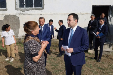 Vətəndaşlarla növbəti səyyar qəbul Balik kəndində keçirildi