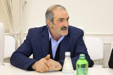 Xocalı soyqırımının 34-cü ildönümü ilə əlaqədar İsmayıllı rayonunda məskunlaşmış Xocalı sakinləri ilə görüş keçirilib