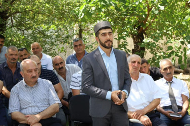 Vətəndaşlarla növbəti səyyar qəbul  rayonun Güyüm kəndində keçirilib