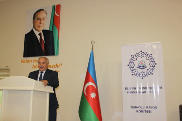 İsmayıllıda Beynəlxalq Müəllimlər Günü qeyd olunub