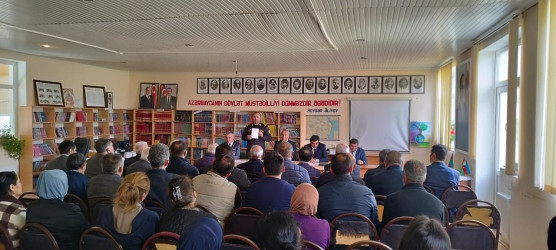 İsmayıllı rayonunun Lahıc qəsəbəsində və Cülyan kəndində "Sel və daşqınların dağıdıcı təsirinin qarşısının alınması istiqamətində qabaqlayıcı tədbirlərin görülməsi və təbii fəlakət zamanı əhalinin davranışı" mövzusunda maarifləndirici tədbir keçirilib