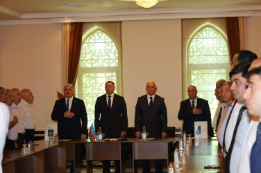 İsmayıllıda “Qərbi Azərbaycan İrsi” kitabının təqdimat mərasimi keçirilib