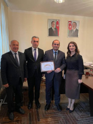 SAF2025 – Beynəlxalq STEAM Azərbaycan Festivalında qalib olan şagirdlərlə görüş keçirilib