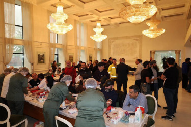 İsmayıllıda keçirilən qanvermə aksiyası humanitar dəyərlərin və həmrəyliyin bariz nümunəsinə çevrildi