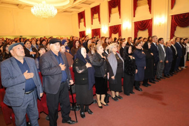 İsmayıllıda Heydər Əliyevin anadan olmasının 103-cü ildönümünə həsr olunmuş ümumrayon tədbiri keçirilib