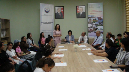 İsmayıllıda "Təhsilalanların davranışlarında sosial-ictimai məsuliyyətinin artırılması” layihəsi çərçivəsində tədbir keçirib