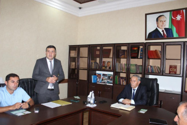 İsmayıllı rayonunda bağçılıq sahəsində mövcud imkanlar, çətinliklər və perspektivlər mövzusunda sahibkarlıq subyektləri ilə görüş keçirilib
