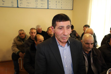 Vətəndaşlarla növbəti səyyar qəbul Keyvəndi kəndində keçirilib