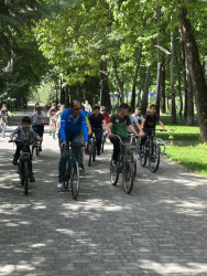 “3 İyun – Dünya Velosiped Günü” münasibətilə İsmayıllıda velosiped turniri keçirilib
