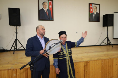İsmayıllı rayonunun Lahıc qəsəbəsində Ulu Öndər Heydər Əliyevin anadan olmasının 102 illiyinə həsr edilmiş tədbir keçirilib