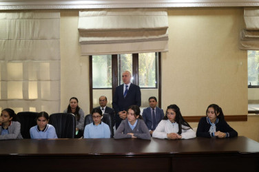 İsmayıllıda “Müstəqilliyimiz əbədidir” adlı aksiya və Uşaq Səfirləri Məclisinin görüşü keçirilib