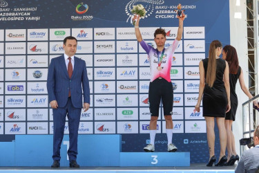 Beynəlxalq Velosipedçilər İttifaqının (UCI) 2.1 kateqoriyalı “Bakı–Xankəndi Azərbaycan Velosiped Yarışı”nın II mərhələsi uğurla başa çatıb