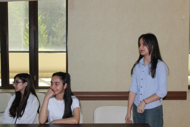 İsmayıllı rayonu üzrə Uşaq Səfirlər Məclisinin üzvləri ilə növbəti görüş keçirilib