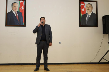 İsmayıllı rayonunun Lahıc qəsəbəsində Ulu Öndər Heydər Əliyevin anadan olmasının 102 illiyinə həsr edilmiş tədbir keçirilib