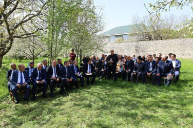 Vətəndaşlarla növbəti səyyar qəbul-görüşümüzü rayonun Çayqovuşan kəndində keçirdik