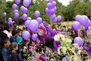 DOST Agentliyi Rayon İcra Hakimiyyəti ilə birgə 15 Sentyabr Bilik Günü ilə əlaqədar “DOST Sevinci” layihəsini həyata keçirib