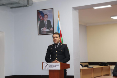 “Sağlam gələcək naminə narkotikə yox deyək” mövzusunda maarifləndirici tədbir keçirilib