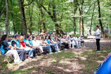 “Ekoloji Dostluq Layihəsi” çərçivəsində İsmayıllının Buynuz kəndində ekoloji düşərgə keçirilib