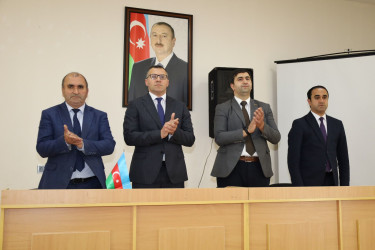 İsmayıllı rayonunun Lahıc qəsəbəsində Ulu Öndər Heydər Əliyevin anadan olmasının 102 illiyinə həsr edilmiş tədbir keçirilib