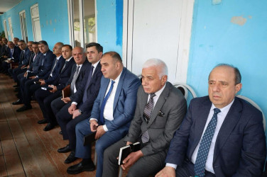Vətəndaşlarla növbəti səyyar qəbul rayonun Gəndov kəndində keçirilib